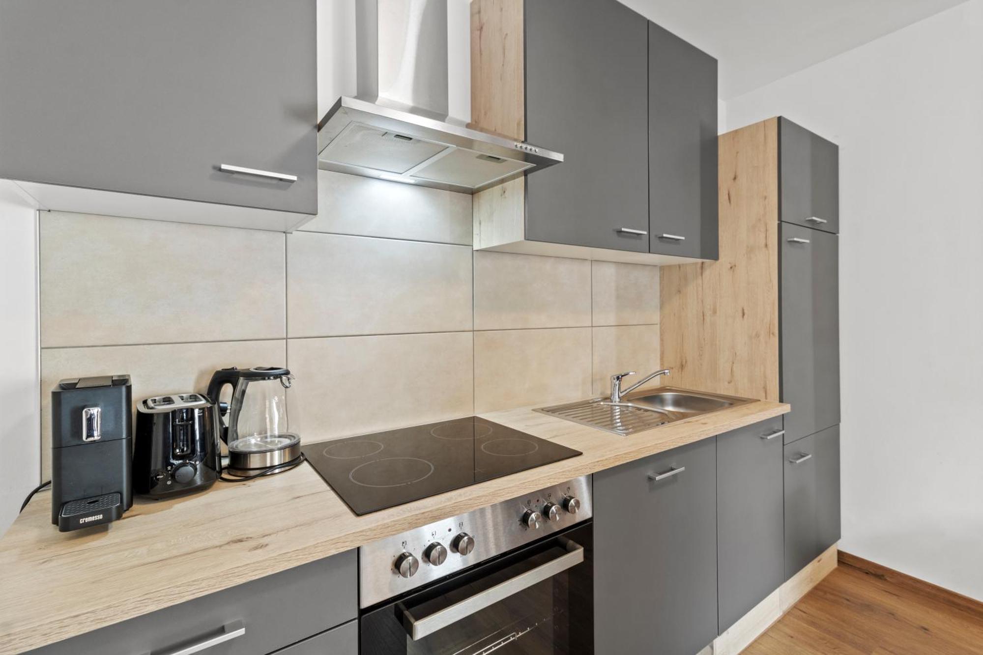브루크안데어무어 Stilvolles Zuhause Mit Terrasse 아파트 외부 사진