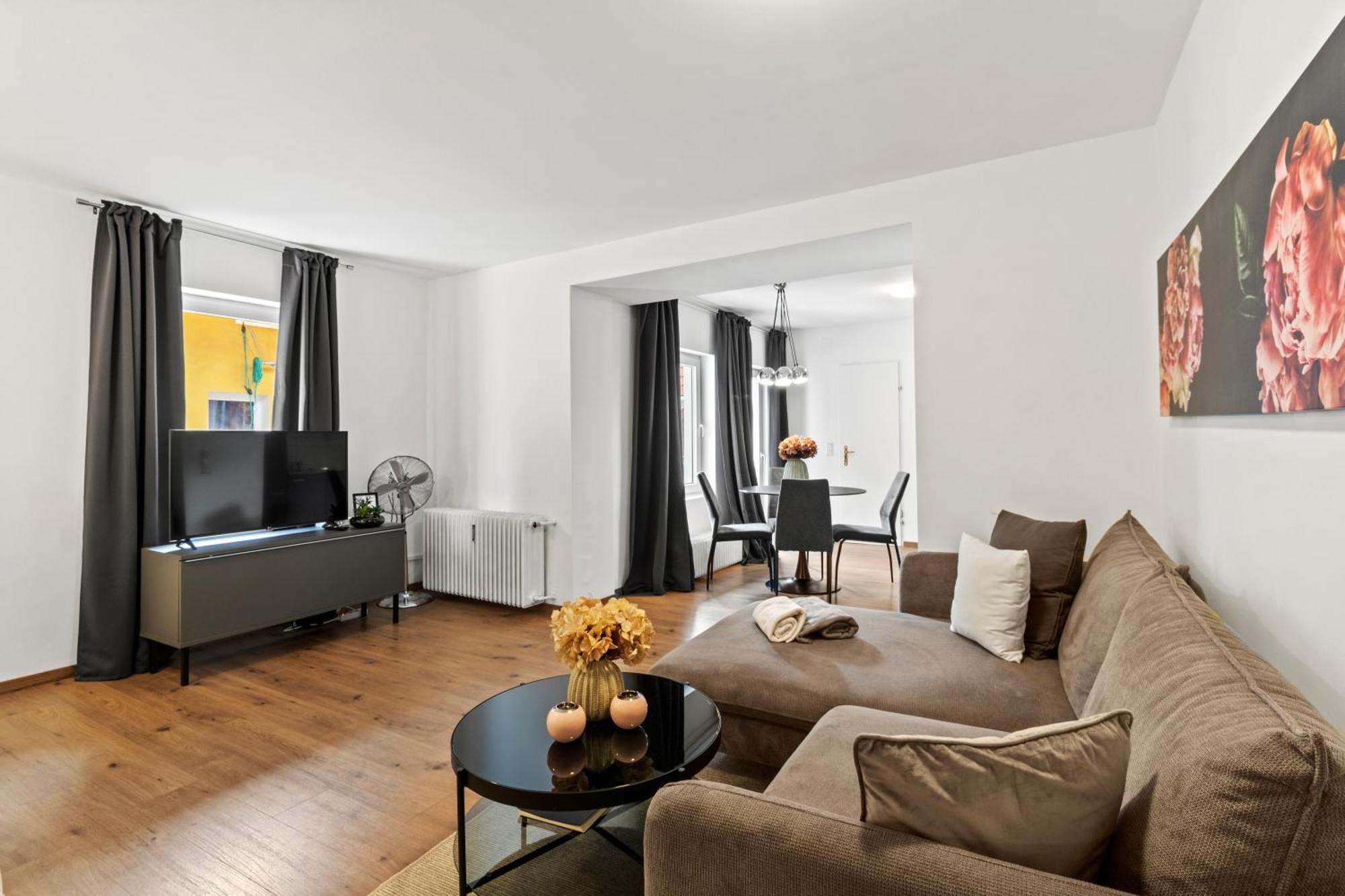 브루크안데어무어 Stilvolles Zuhause Mit Terrasse 아파트 외부 사진